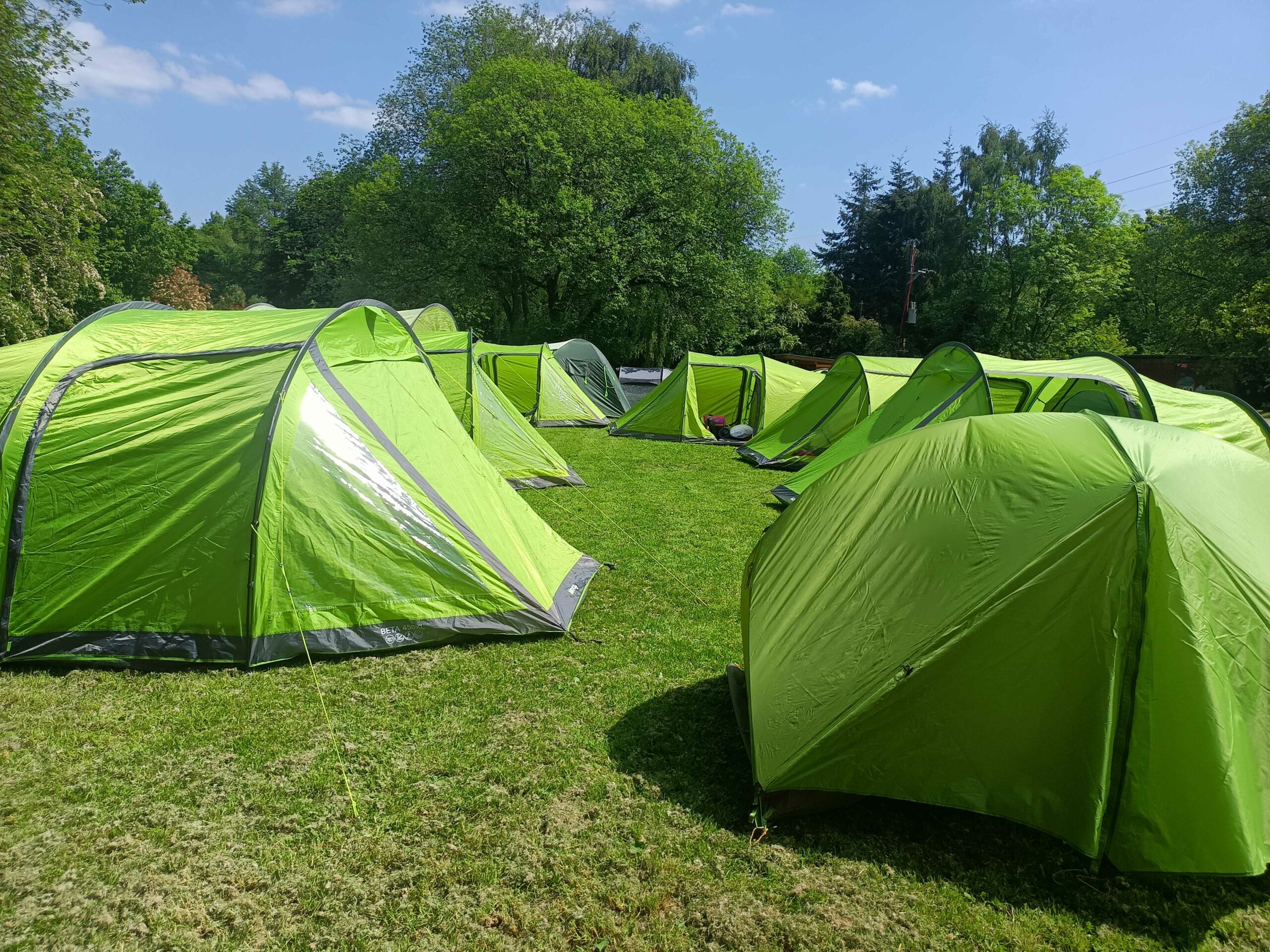Hunters Greave camp May 2023